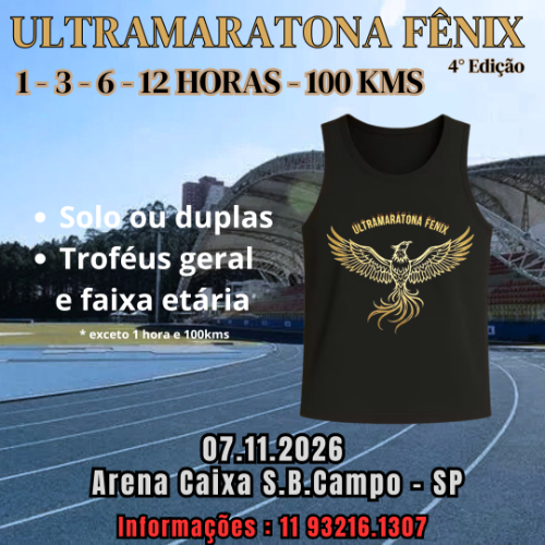 ULTRAMARATONA FENIX 4ª EDIÇÃO