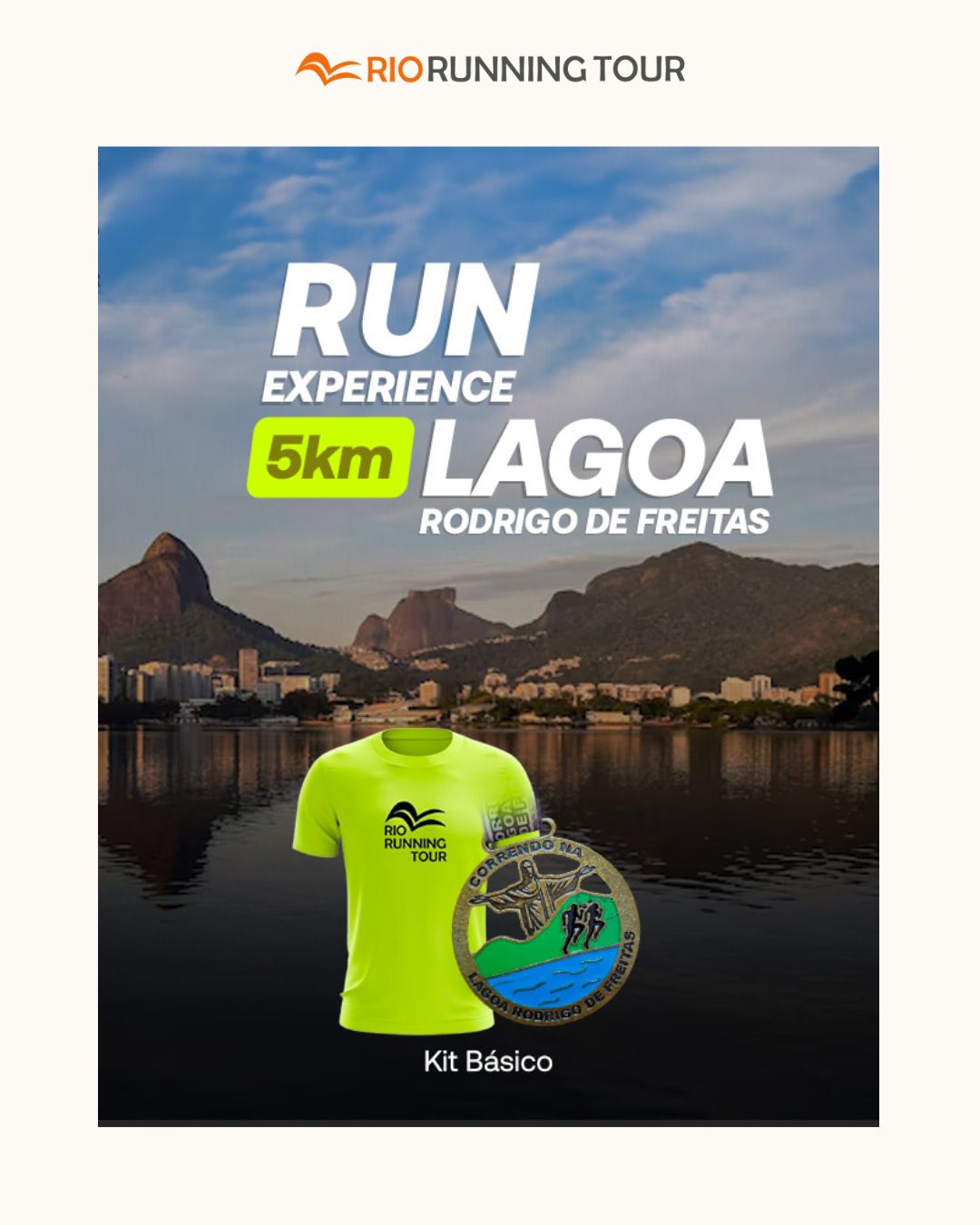 Correndo na Lagoa Rodrigo de Freitas - Edição 5Km de Novembro de 2026
