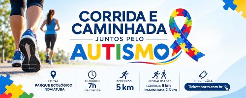 Corrida juntos pelo autismo