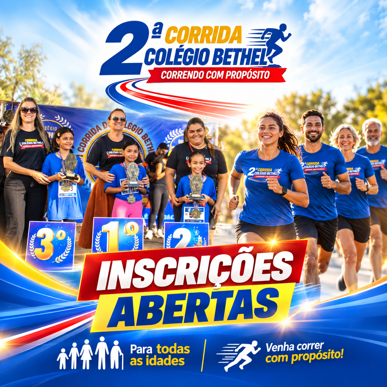 2ª CORRIDA COLÉGIO BETHEL - CORRENDO COM PROPÓSITO - 2026