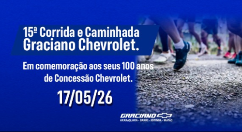 15 Corrida e Caminhada Graciano 2026
