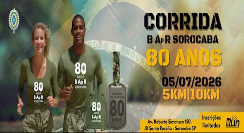 Corrida BApR Sorocaba 80 anos