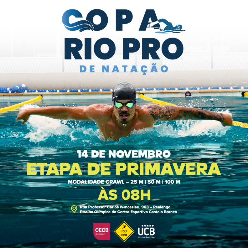 COPA RIO PRO DE NATAÇÃO - ETAPA PRIMAVERA