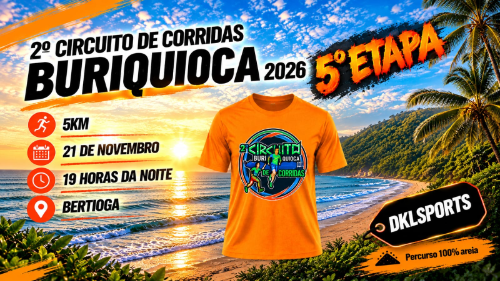CIRCUITO BURIQUIOCA DE CORRIDA 5º ETAPA NIGHT - 2026