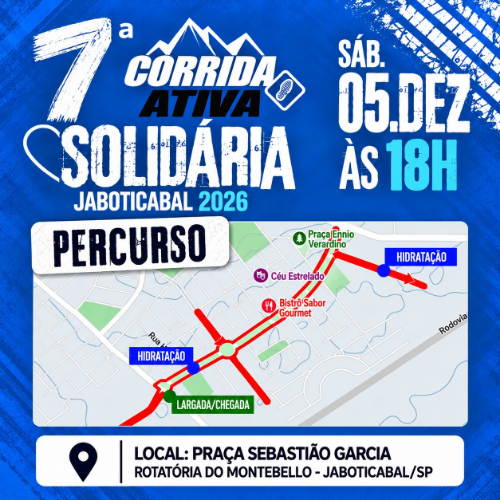 7ª CORRIDA ATIVA SOLIDÁRIA