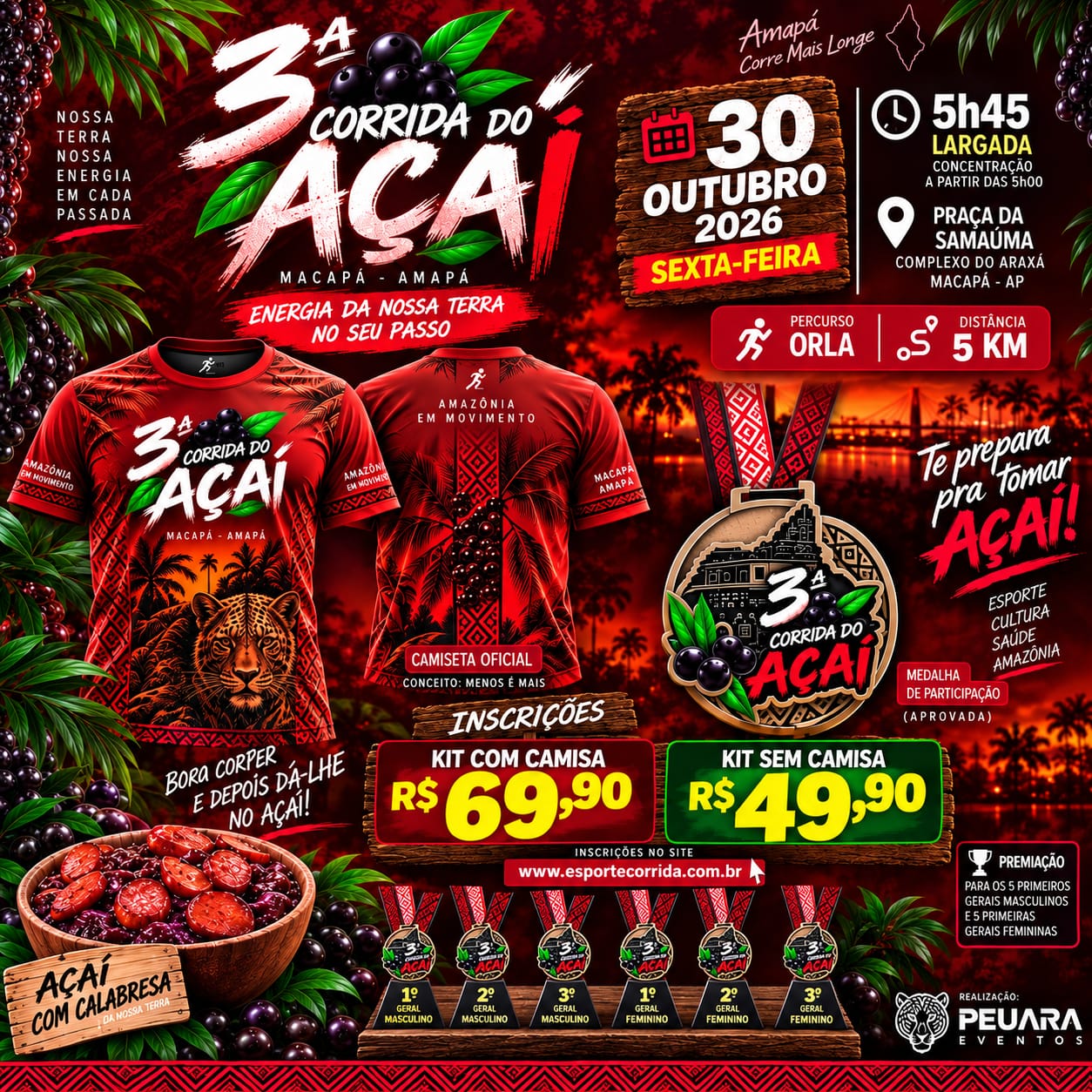 3ª Corrida do Açaí