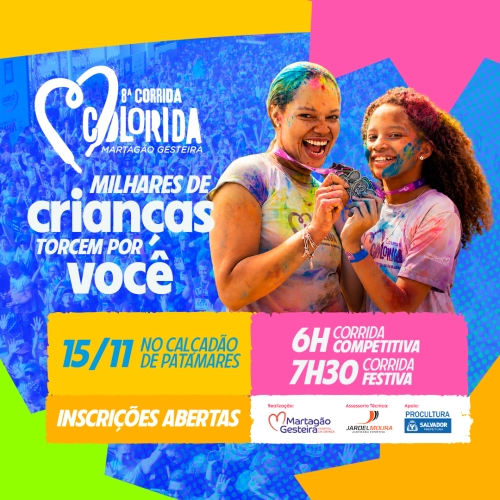 8ª Corrida Colorida Martagão Gesteira