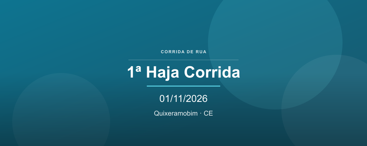 1ª Haja Corrida