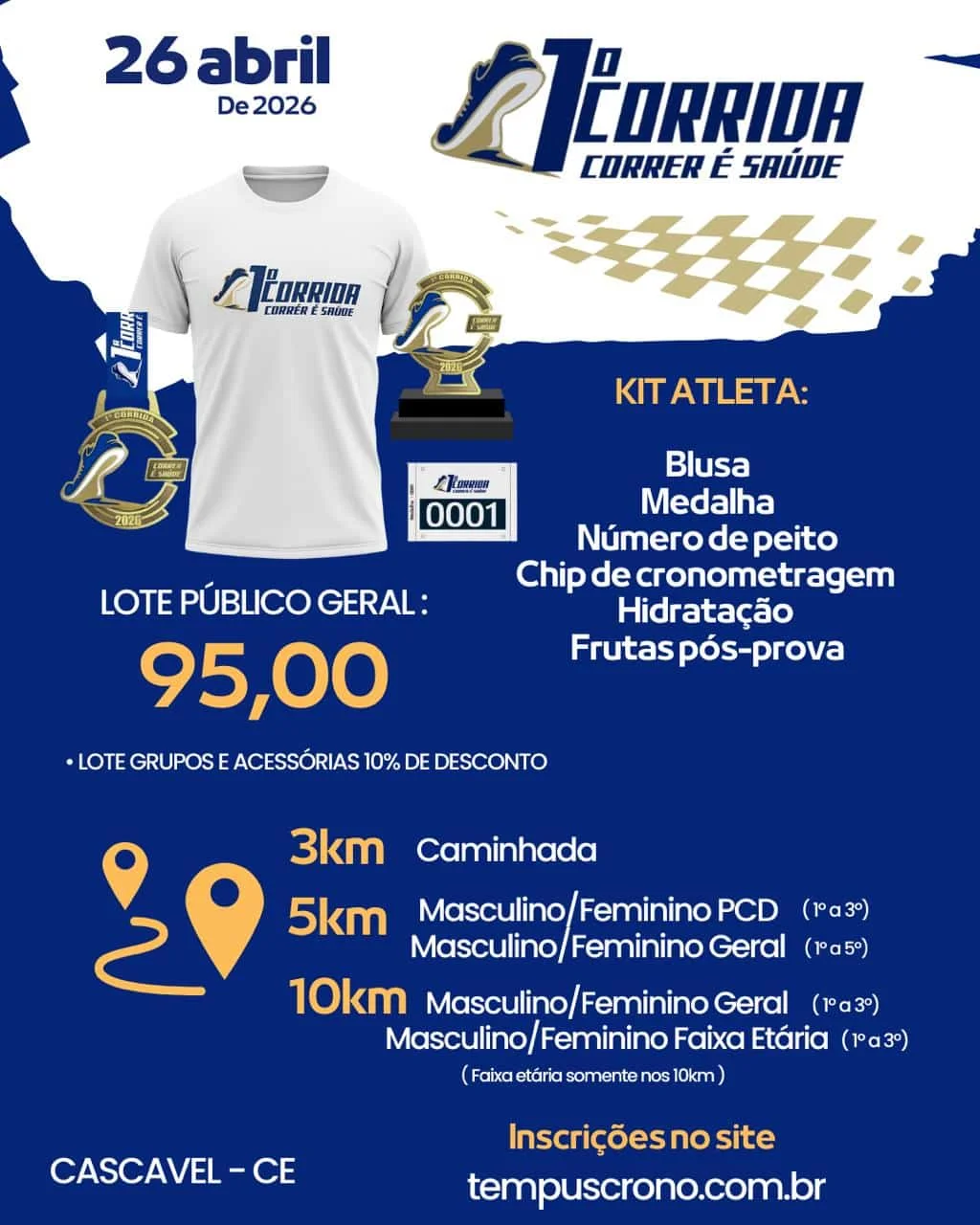 1ª Corrida Clínica ReadapTO