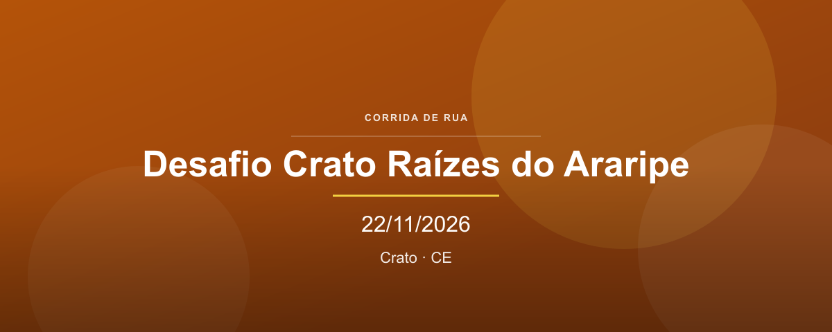 Desafio Crato Raízes do Araripe