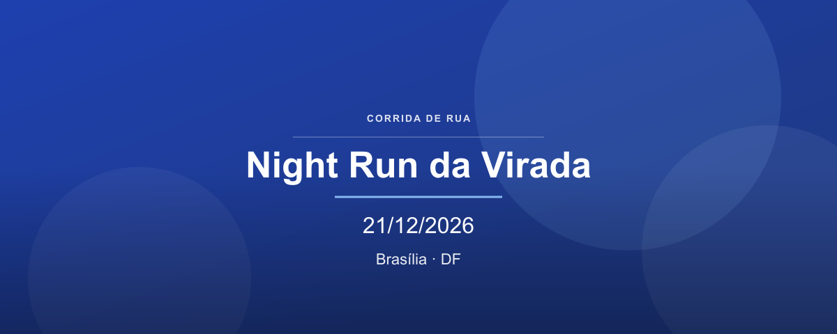 Night Run da Virada
