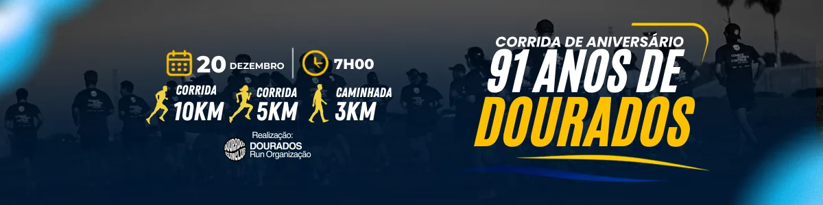 Corrida do 91º Aniversário de Dourados
