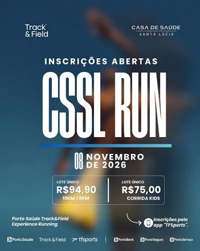Porto Saúde Track&Field Experience Running - CSSL Run