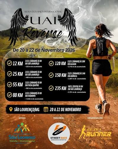 UAI Reverse - Ultra dos Anjos Internacional - 235km