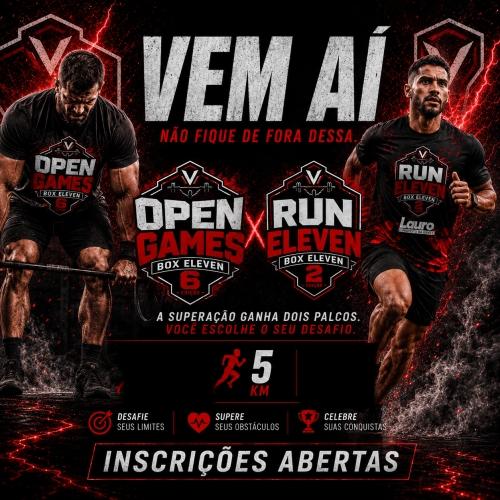 2ª Corrida de Rua e VI Open da Box Eleven