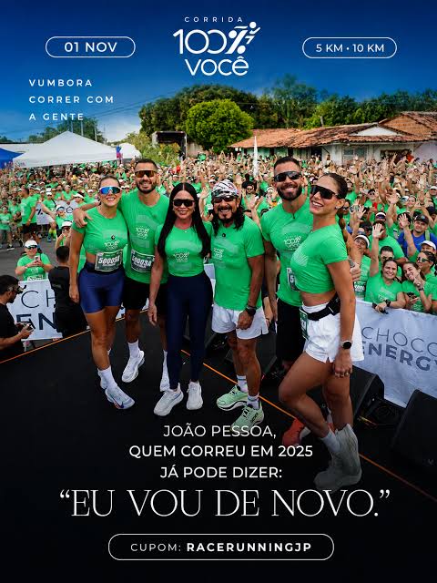 Corrida 100% Você - João Pessoa