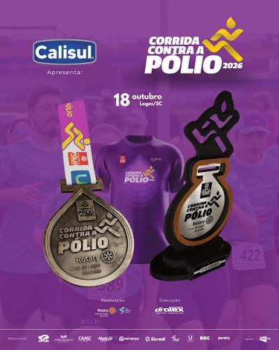 1ª Corrida e Caminhada Juntos contra a Pólio