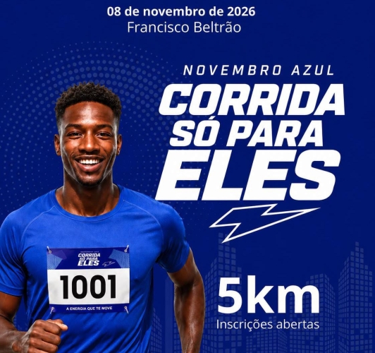 1ª Corrida Só para Eles - Novembro Azul