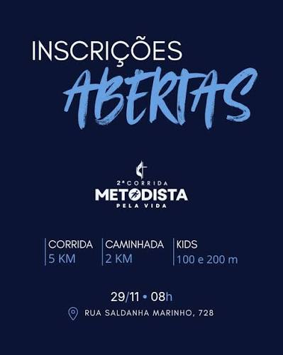 2ª Corrida Metodista Pela Vida