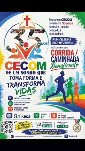 Corrida e Caminhada 35 Anos Cecom