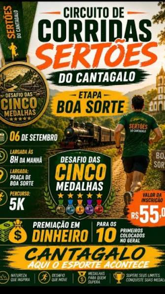 Circuito de Corridas Sertões do Cantagalo - 2ª Etapa