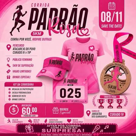 Corrida e Caminhada Bora Girls - Penélope Charmosa