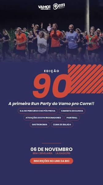 Vamo pro Corre - Edição 90