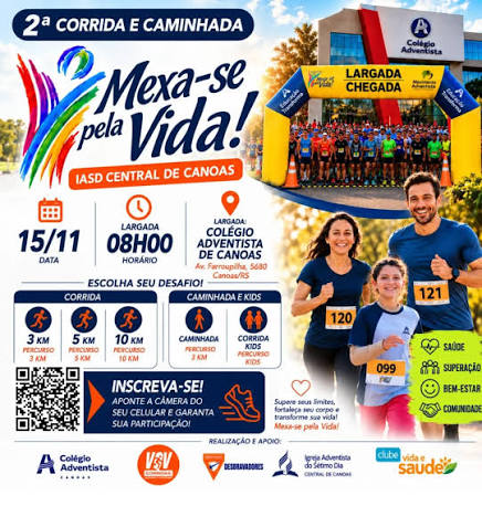 2ª Corrida Mexa-se pela Vida