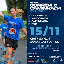 Corrida e Caminhada SEST SENAT - Caxias do Sul