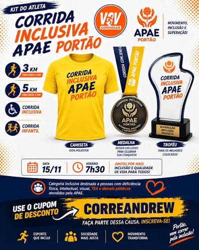 Corrida Inclusiva APAE Portão
