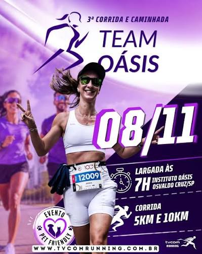 3ª Corrida e Caminhada Team Oasis
