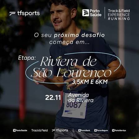 Porto Saúde Track&Field Experience Running - Riviera de São Lourenço