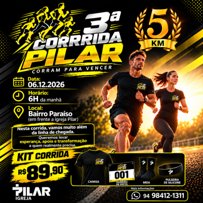 3ª CORRIDA PILAR