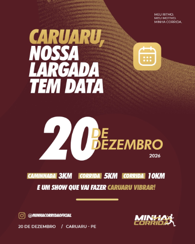 MINHA CORRIDA