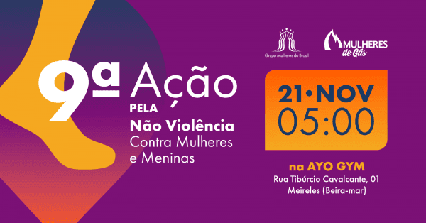 9ª Ação Corrida e Caminhada Pelo Fim da Violência Contra Mulheres e Meninas