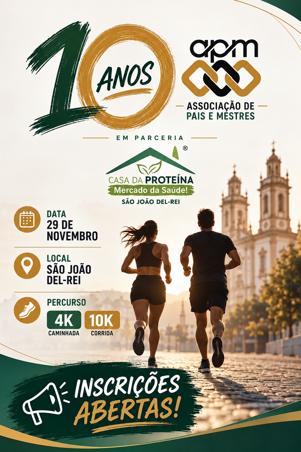 Corrida Comemorativa Apm 10 Anos & Casa Da Proteína