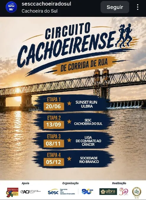 Circuito Cachoeirinha de Corrida de Rua - 3ª Etapa