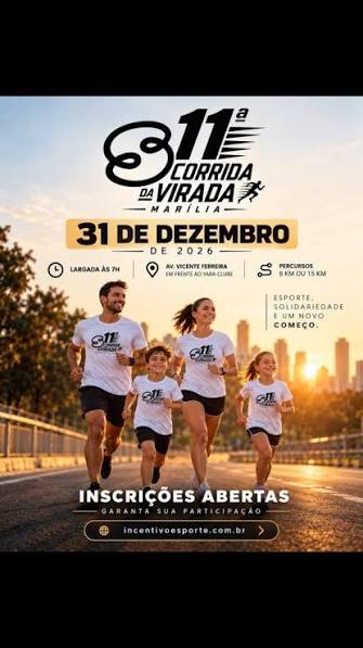 11ª CORRIDA DA VIRADA - MARÍLIA