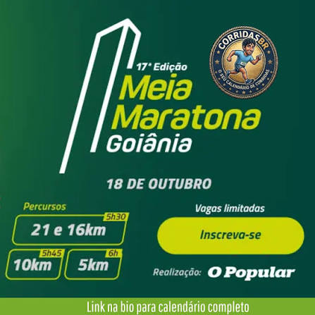 MEIA MARATONA DE GOIÂNIA 2026