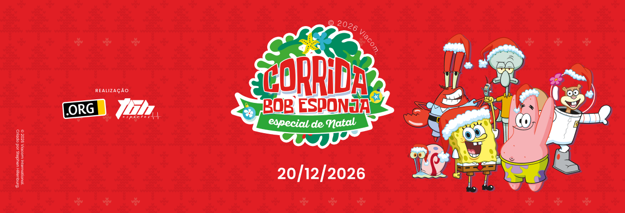 Corrida Bob Esponja de Natal 2026