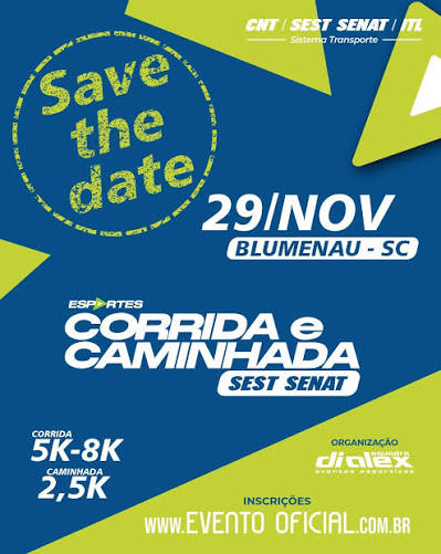 Corrida e Caminhada SEST SENAT - Etapa Blumenau