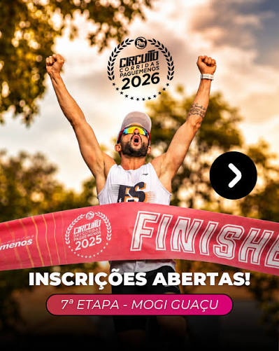 CIRCUITO DE CORRIDAS PAGUE MENOS - 7ª ETAPA MOGI-GUAÇU - 2026