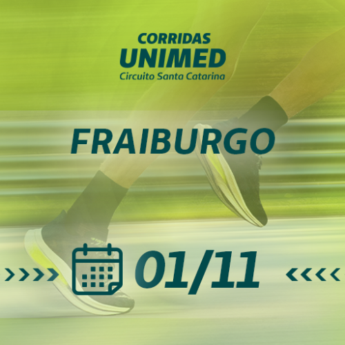 CORRIDAS UNIMED CIRCUITO SC - 2026 - ETAPA FRAIBURGO