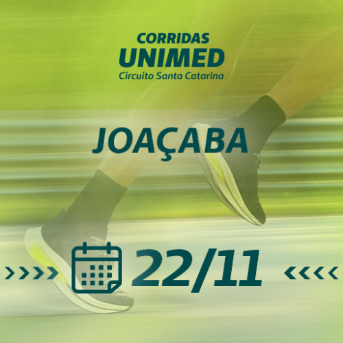 CORRIDAS UNIMED CIRCUITO SC - 2026 - ETAPA JOAÇABA