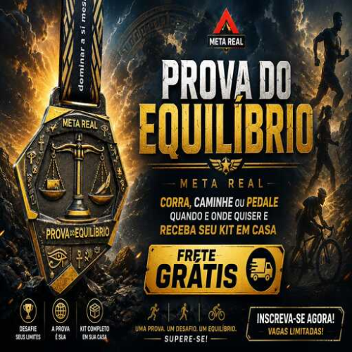 CORRIDA VIRTUAL PROVA DO EQUILIBRIO