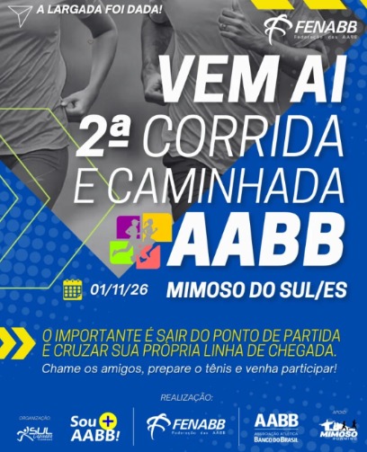 CORRIDA AABB MIMOSO DO SUL 2026