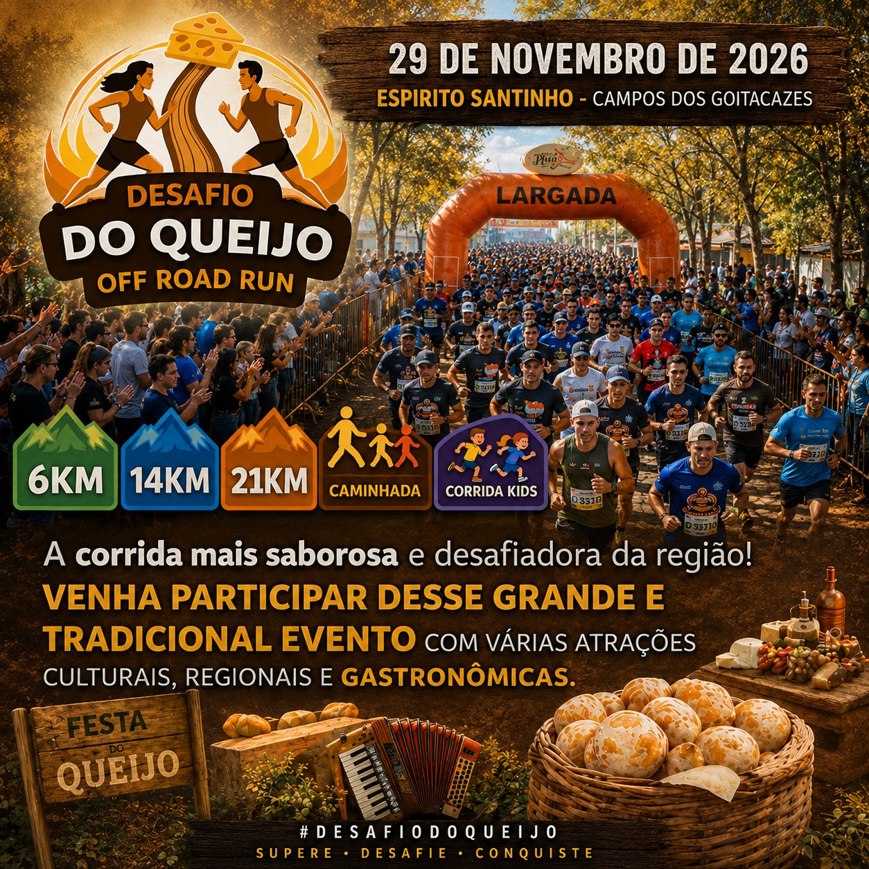 DESAFIO DO QUEIJO OFF ROAD RUN 2026