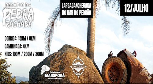 DESAFIO DA PEDRA RACHADA -  34 EDICAO
