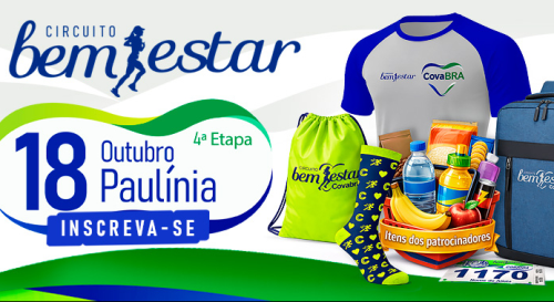 Circuito Bem Estar Covabra - Etapa 4 Paulinia