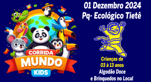 03-04-05-06 anos: Corrida 250 metros-
  10:45